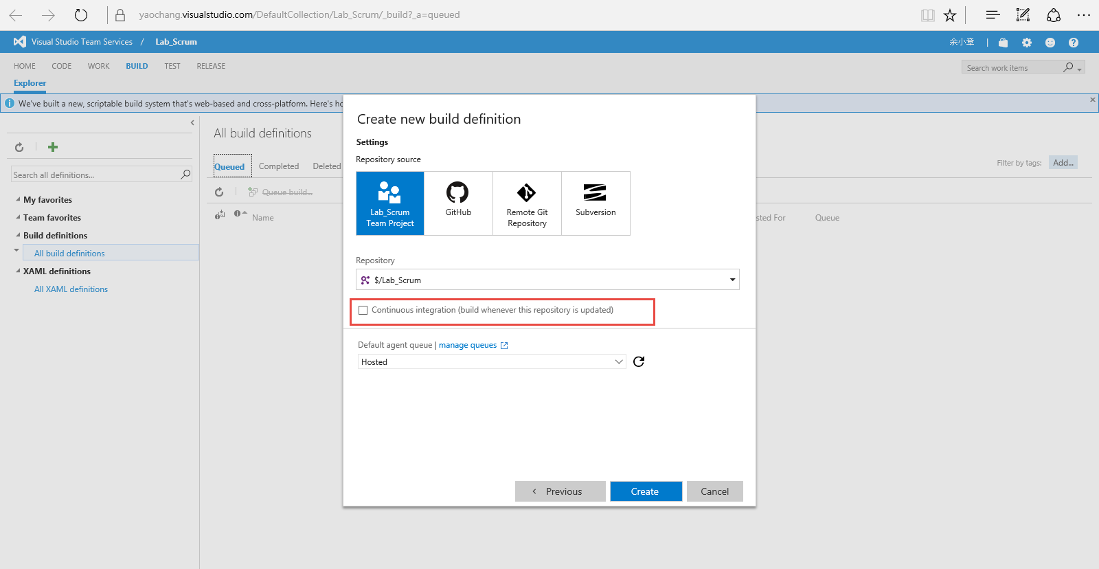 [VSTS] 實作 Build vNext 自動部署到 Azure 網站 | 余小章 @ 大內殿堂 - 點部落