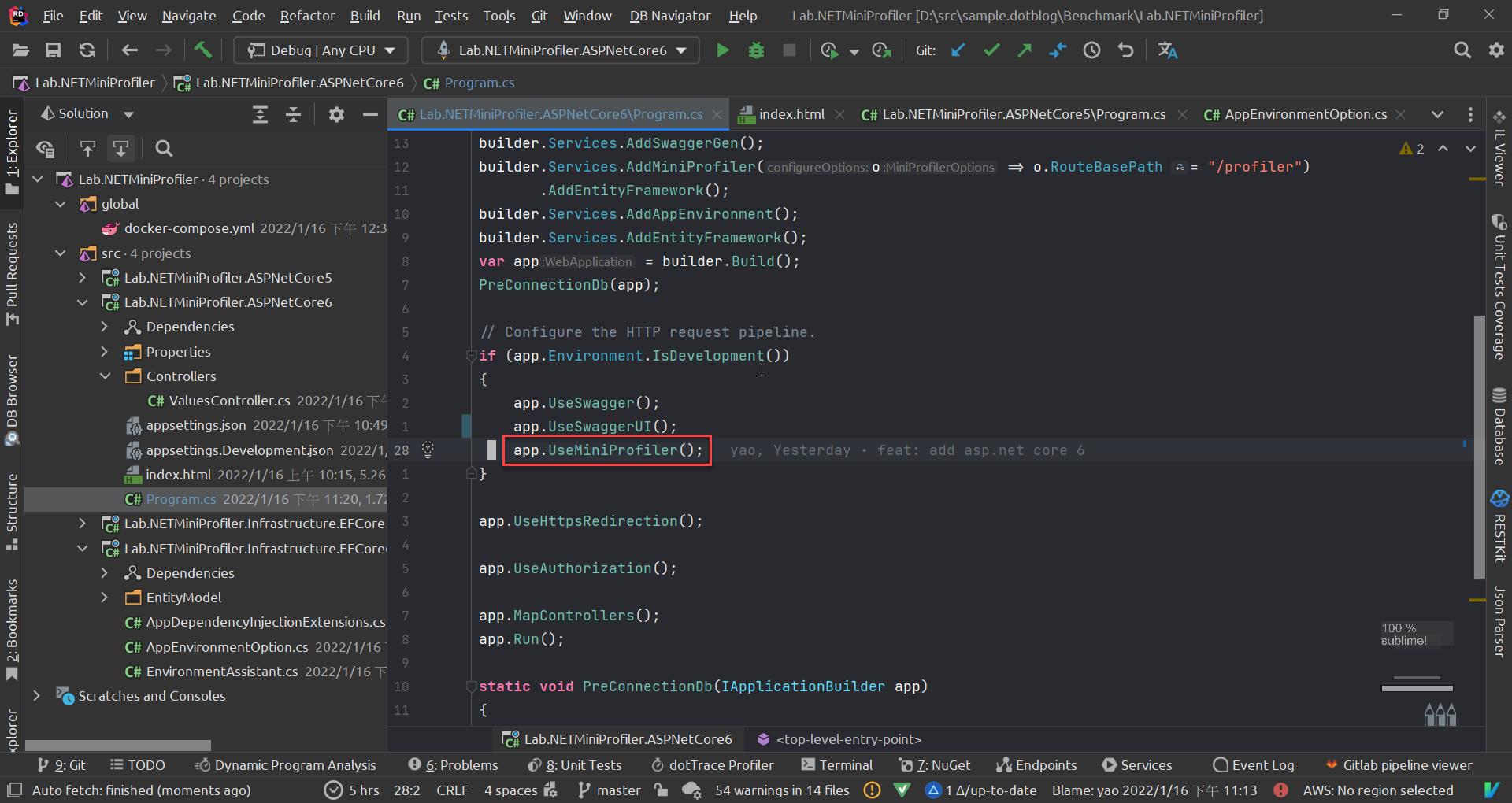 [.NET 6] 通過 MiniProfiler，診斷 ASP.NET Core Web API 效能 | 余小章 @ 大內殿堂 - 點部落