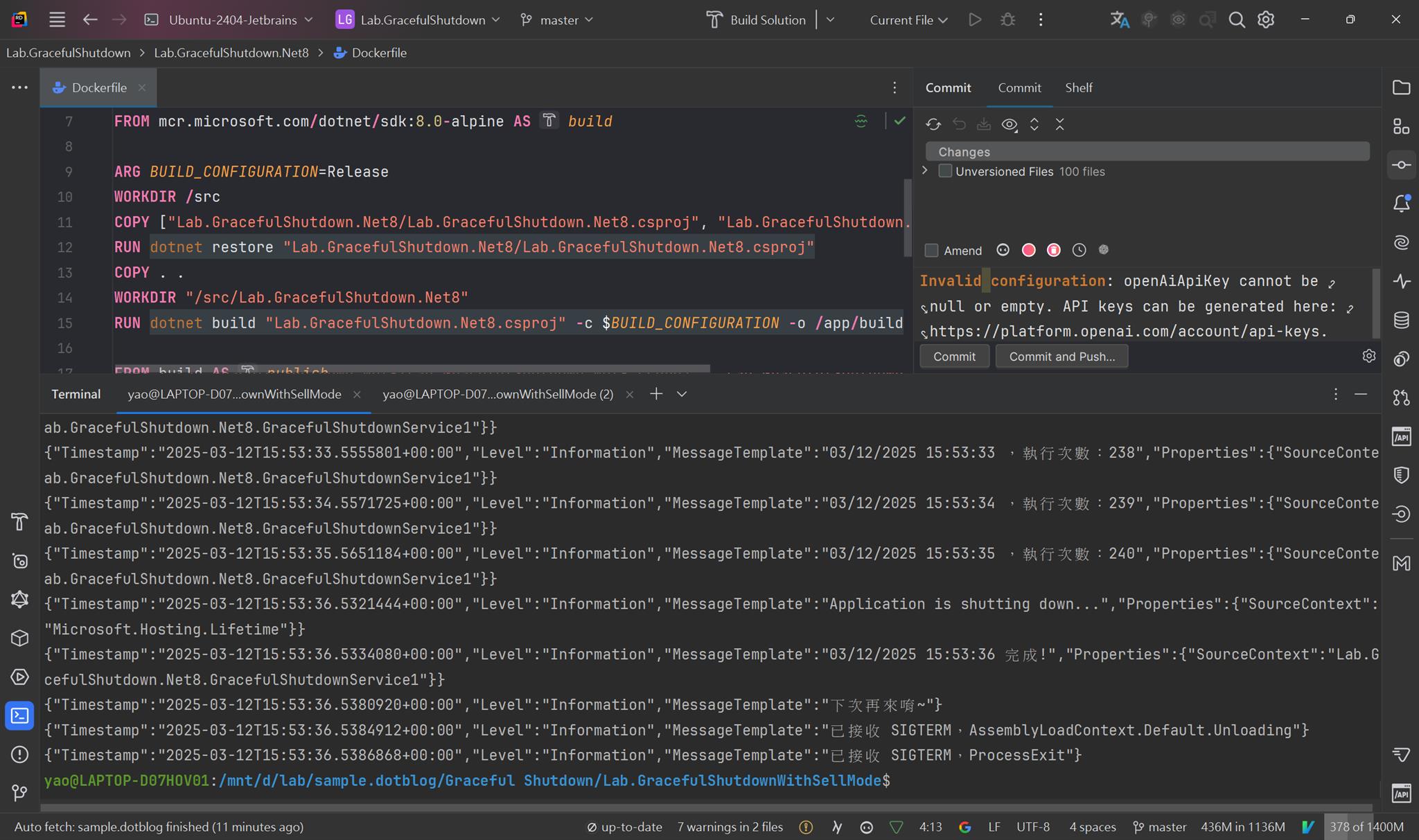 觀察 .NET Core Container 的 Exec Mode 和 Shell Mode 差異 | 余小章 @ 大內殿堂 - 點部落