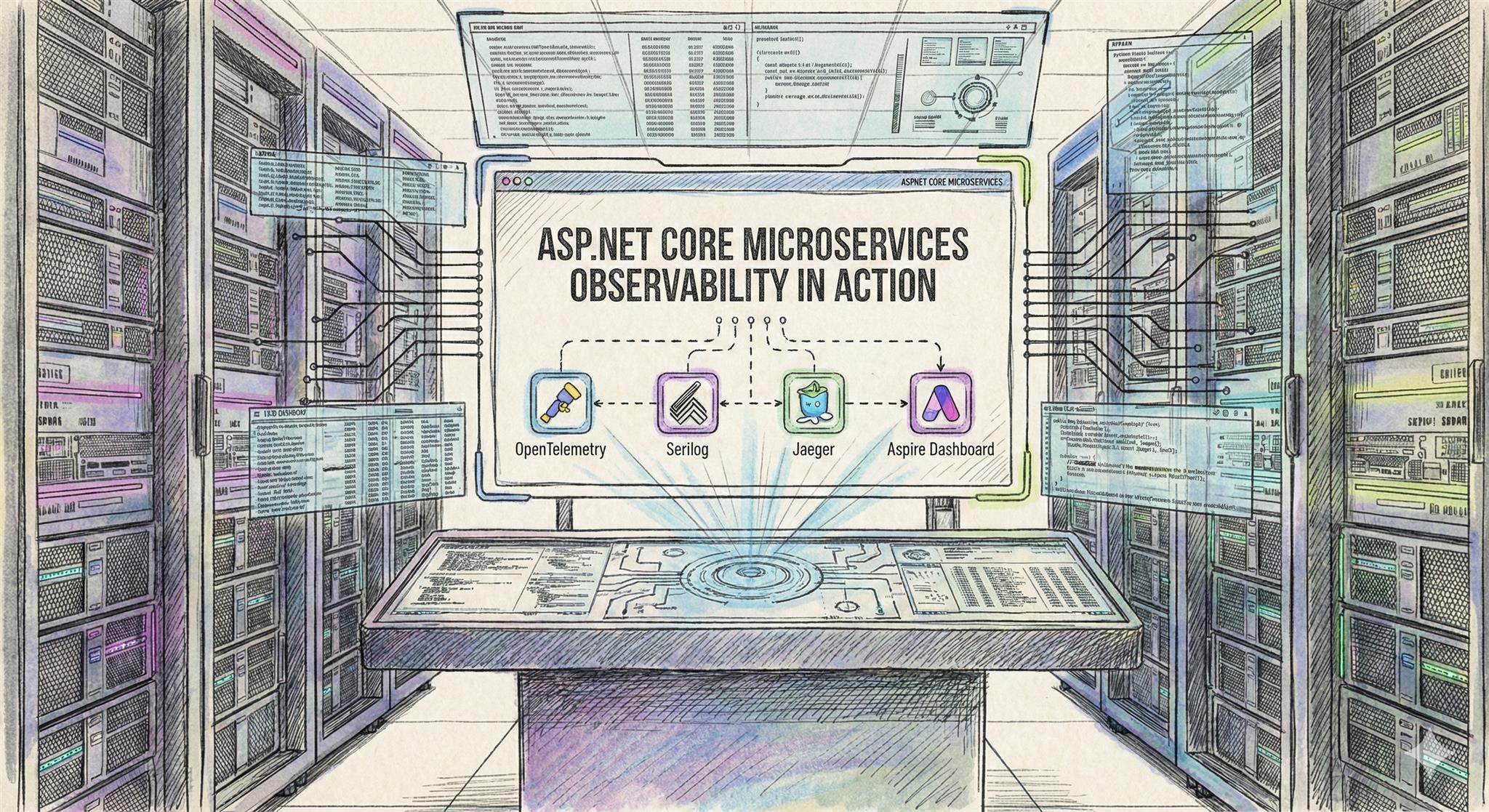 Jaeger Core ASP.NET Core 10 微服務可觀測性實戰 - OpenTelemetry + Serilog + Jaeger + Aspire ...
