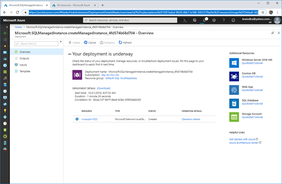 Azure SQL Managed Instance 初體驗 | Data platform & Analytics - 點部落