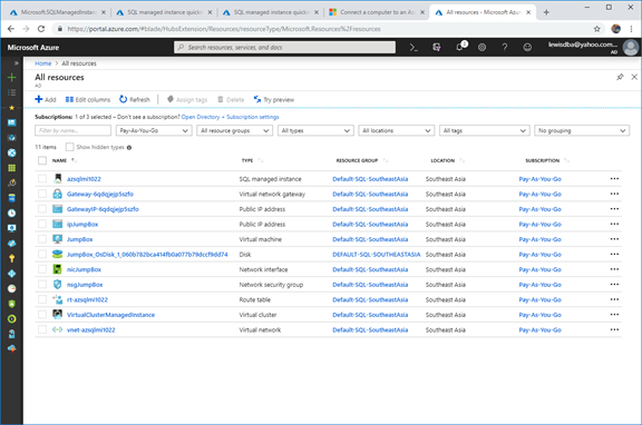 Azure SQL Managed Instance 初體驗 | Data platform & Analytics - 點部落