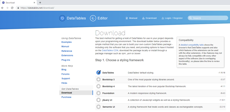 jQuery 套件 DataTables 分頁(基礎使用) | 阿法的技術分享 - 點部落