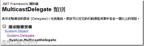 MulticastDelegate