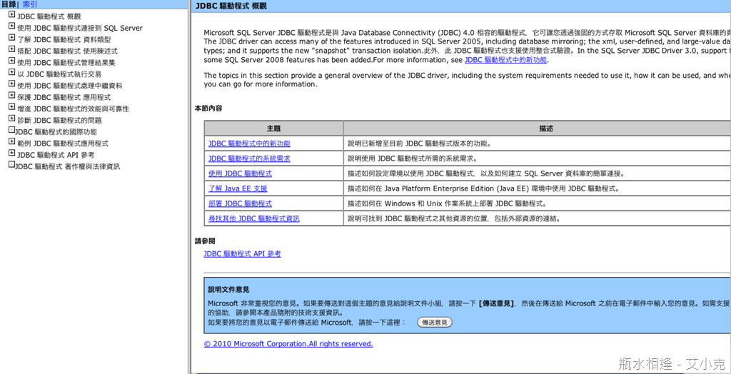 microsoft jdbc driver for sql server 2008