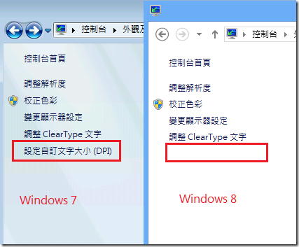 如何在windows 8 中調整自訂文字大小與視窗特定項目中的文字大小 Chung 點部落