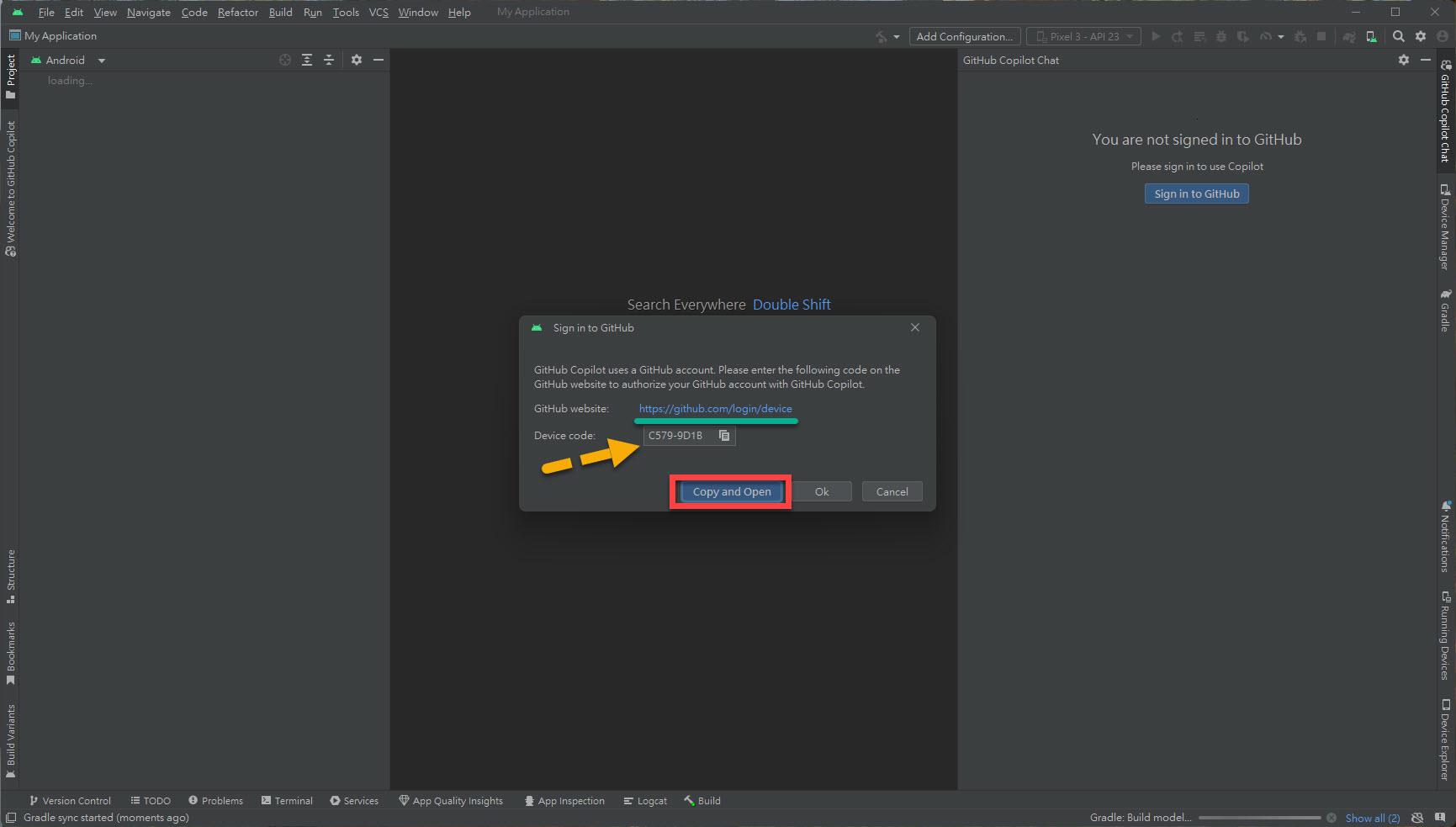 在 Android Studio 當中安裝 GitHub Copilot Chat 使用 | James's Tech & Life Blog ...