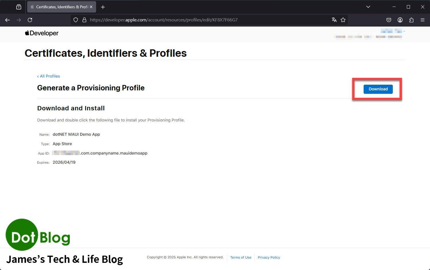 在 Apple 的 Developer 服務中建立 Identifiers 與 Profiles 準備給 App 進行實機開發與發佈作業 ...