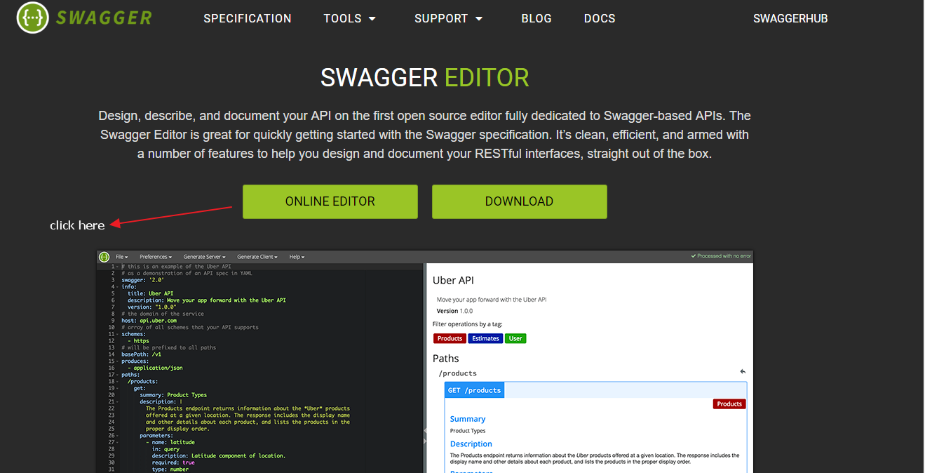 swagger editor https