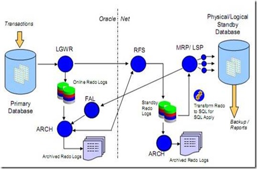 Data guard oracle настройка